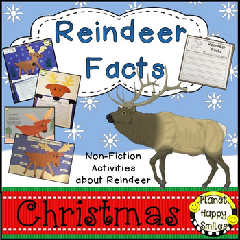 Reindeer Facts Activities ~ Non-fiction Fun!