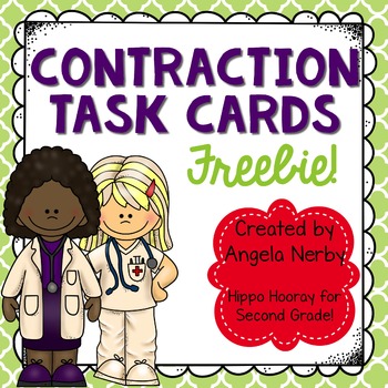 Scoot!: Contractions *FREEBIE*, by Angela Nerby