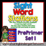 Sight Word Stations {PrePrimer~1}