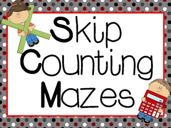 Skip Counting Mazes
