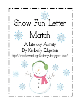 Snow Fun Letter Match