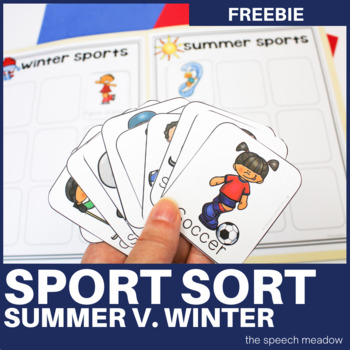 Sport Sort Summer v. Winter Categorization Activity