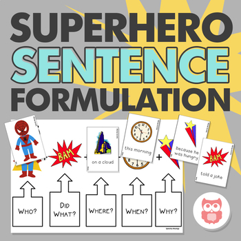 Superhero Sentence Formulation