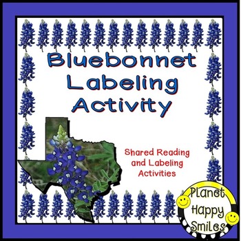 Texas Bluebonnet Labeling  ~ Reader and Activity
