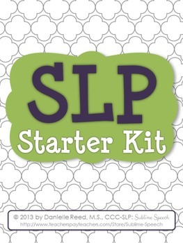 The SLP Starter Kit